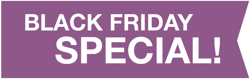 black friday purple logo